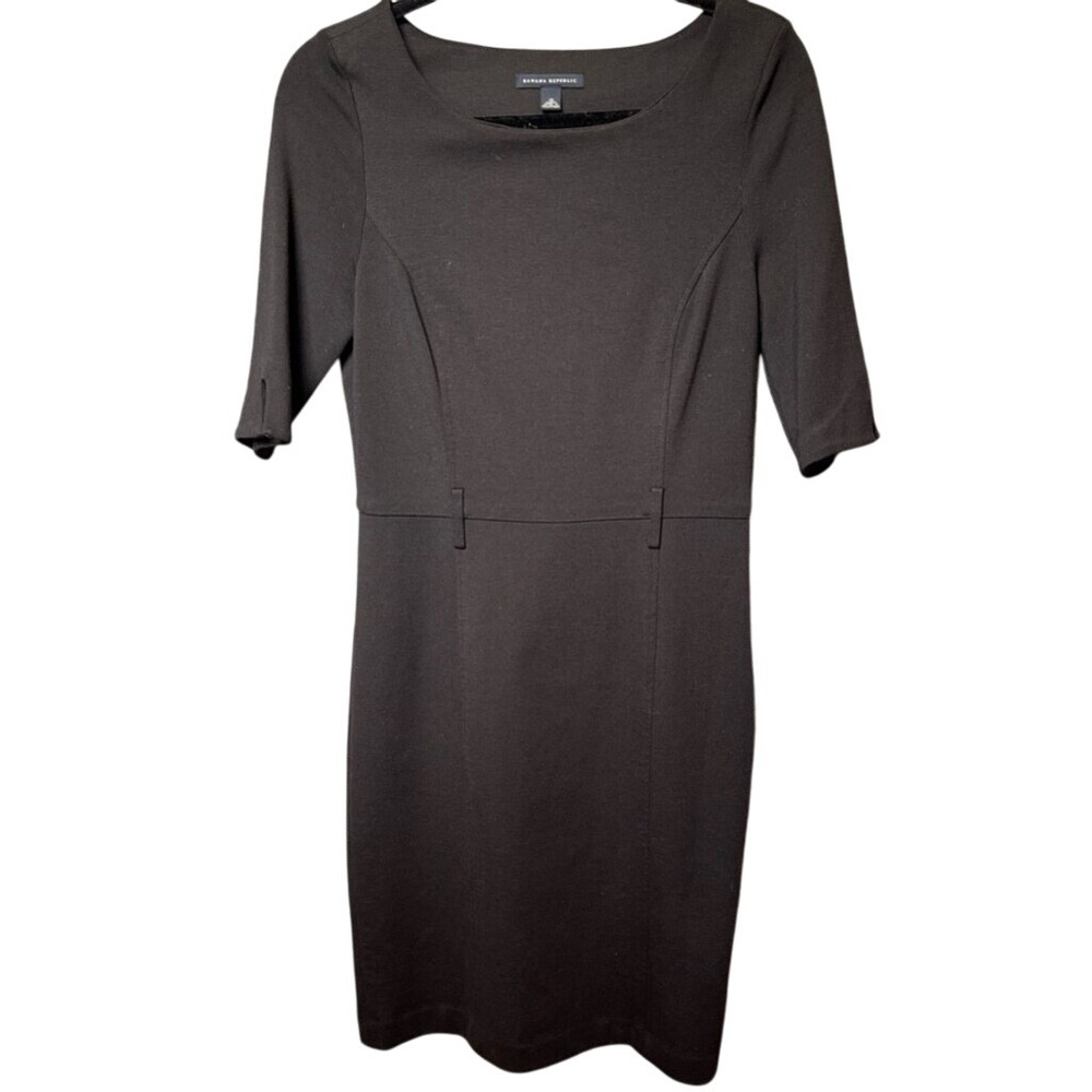 Banana Republic Brown Dress Career Work‎ Office Professional Chic Women's